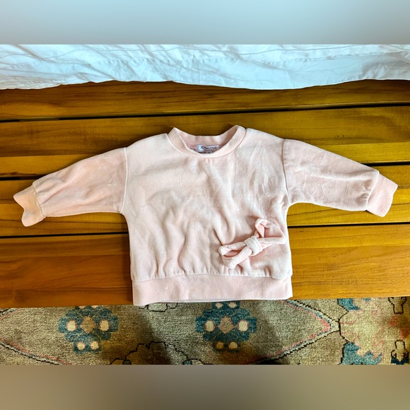 Joah Love Other - EUC Joah Love pink velvet sweatshirt 12 months